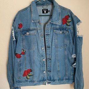 Distressed Denim Jacket